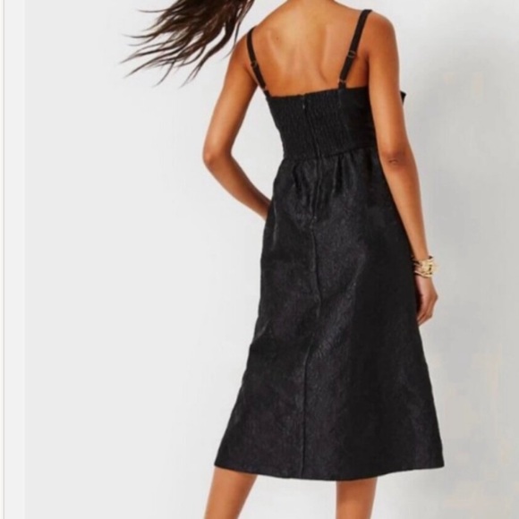 Lilly Pulitzer Ellara Onyx Jacquard Midi Dress Size 10/ NWT - Picture 2 of 2